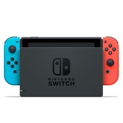9. Nintendo Switch Tragbare Spielkonsole 15,8 cm (6,2 Zoll) 32 GB Touchscreen WLAN Blau, Grau, Rot