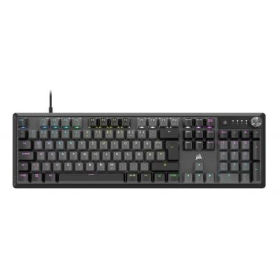 Corsair K70 CORE RGB Gaming-Tastatur USB QWERTY Deutsch Grau