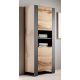 3. Regal WOOD 65x40x170 Wotan-Eiche + Anthrazit