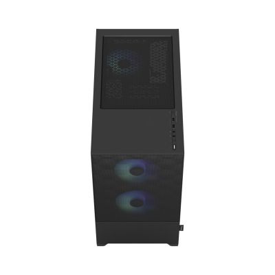 12. Fractal Pop Mini Air RGBBlack TG Clear Tint Hülle