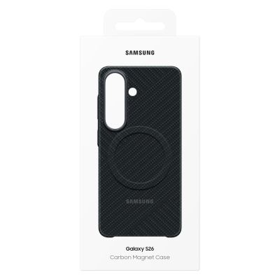 6. Carbon Magnet Case für Samsung Galaxy S26 Plus S947, Schwarz EF-KS947SNEGWW