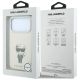 9. Karl Lagerfeld Smooth Ikonik Sketch MagSafe Hülle für iPhone 18 Pro / 17 Pro – Beige