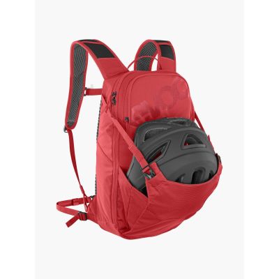 2. EVOC Ride 8 + Trinkblase 2, echter roter Rucksack mit Trinkblase