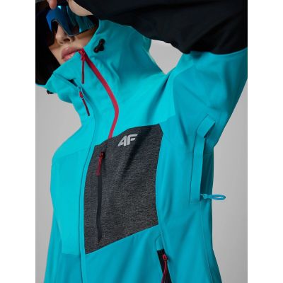 6. 4F PRO winddichte Softshelljacke, 10000 Membran, Damen 4F 4FWSS26TSOFF542-48S