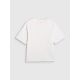 6. Schlichtes Oversize-T-Shirt für Jungen 4F 4FJWAW25TTSHM2411-10S