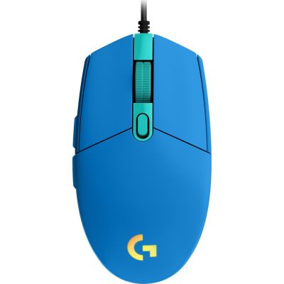 2. Logitech G102 Lightsy Blue USB-Maus 910-005801