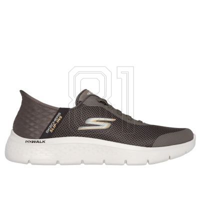 5. Skechers Go Walk Flex Hands Up M 216324BRN Schuhe
