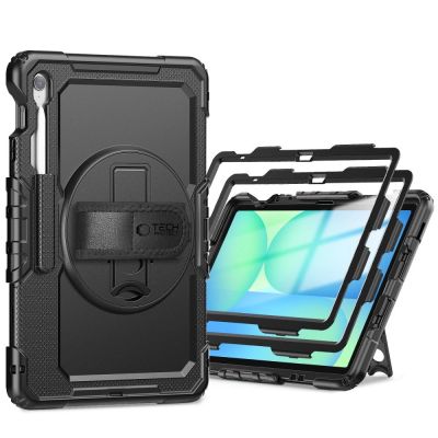 12. Tech-Protect Solid Case für Samsung Galaxy Tab S10 FE+ - Schwarz