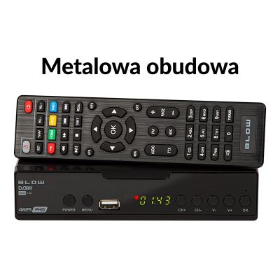 4. BLOW DVB-T2-Tuner BLOW 4625FHD H.265 V2