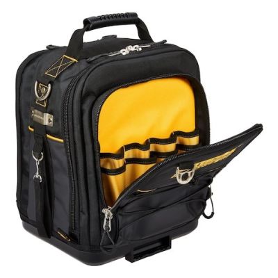 6. DeWALT DWST83524-1 Werkzeugkoffer, schwarz, gelbe Plane