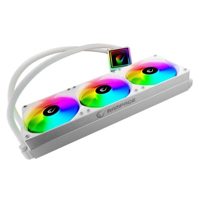 6. RAMPAGE INFINITE V360 WHITE Wasserkühlung