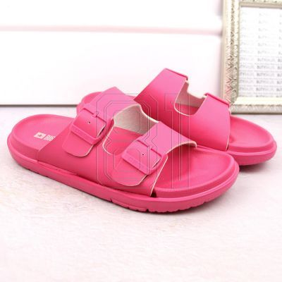 6. Big Star W INT2004E Fuchsia Schaumstoff-Slides mit Schnallen