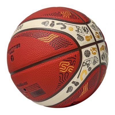4. Molten Eurobaset 2025 Replika-Basketball B7G3800-E5Z