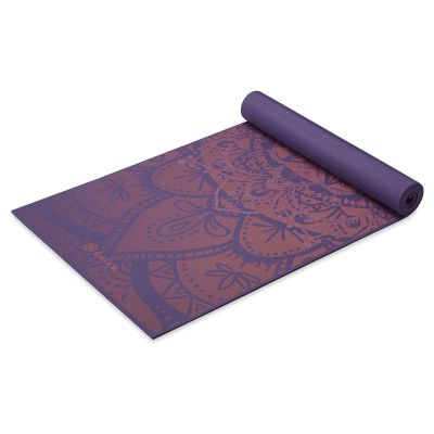 12. Gaiam Premium Athenian Rose Yogamatte 6 mm 63958