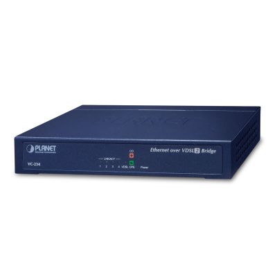 5. PLANET VC-234 VDSL2-Konverter 1xRJ-11, 4xRJ-45, 30 A
