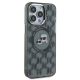 4. Karl Lagerfeld IML Monogram Karl & Choupette Head MagSafe Hülle für iPhone 15 Pro – Schwarz