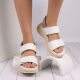 5. Gioseppo LUNENBURG Weiße Damenschuhe (75283-P-Weiß)