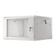 4. Lanberg WF01-6606-10S 6U Rack-Wandschrank, Grau