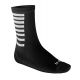 Select Gestreifte Fußballsocken Schwarz T26-02694