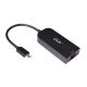3. CLUB3D CAC-1520 Geschlechtswandler / USB-C-Ethernet-Kabel Schwarz