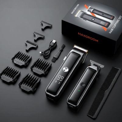 7. MAXGROOM M608 Haarschneider mit Trimmer – Schwarz