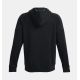 2. Under Armour Rival Fleece Logo Hoodie mit Kapuze – Schwarz/Weiß