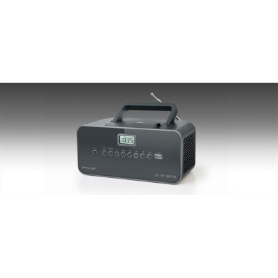 2. Muse M-28 DG Tragbarer CD-Player Schwarz