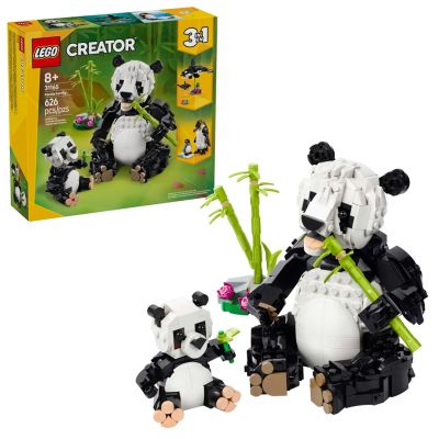 11. LEGO Creator 3-in-1 31165 – Wildtiere: Panda-Familie