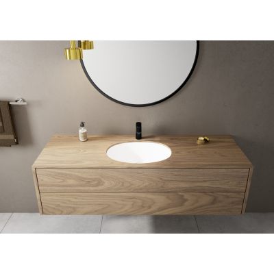 2. Hansgrohe Vernis Blend 1-grebs med Loft-Op-Bundventil-Waschtischarmatur, matte Ausführung