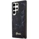 Guess GUHCS23LPCUMAK S23 Ultra S918 schwarz/schwarzes Hardcase Marble