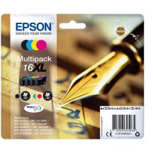 Epson Stift- und Kreuzworträtsel-Multipack, 4 Farben, 16XL DURABrite Ultra Tinte