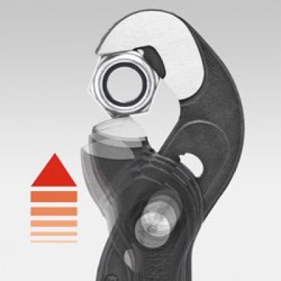 2. Knipex 87 41 250 Französischer Schraubenschlüssel, verstellbarer Schraubenschlüssel