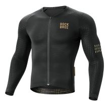 Rockbros YDCX008 Diamond Langarm-Radtrikot Größe XS - Schwarz