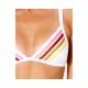3. BIKINI-OBERTEIL RIP CURL Wave Shapers Stripe Banded Tri – Weiß