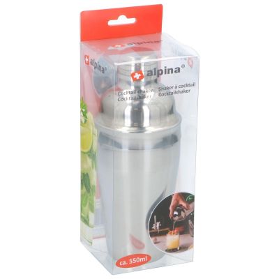 ALPINA SILBERNER COCKTAIL-SHAKER 550ML