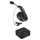 10. LogiLink BT0059 Kopfhörer/Headset Kabelloses Kopfband Bluetooth-Ladegerät für Büro/Callcenter Schwarz