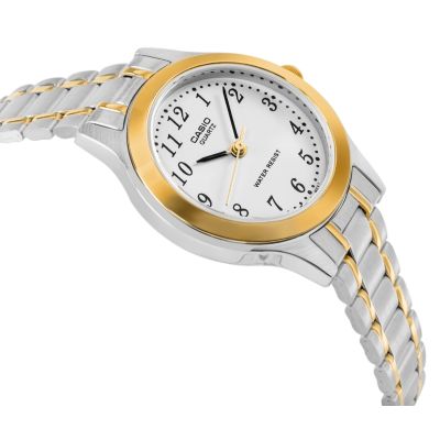 9. Damenuhr CASIO LTP-1263PG-7BEG + Box