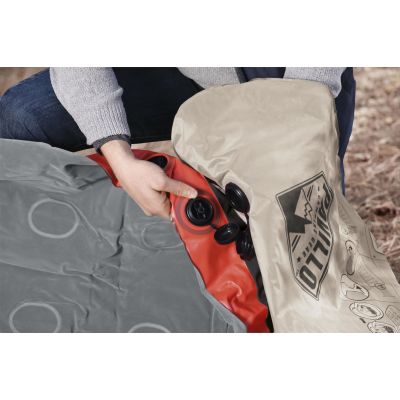 5. Bestway 67703 Luftmatratze Einzelmatratze Schwarz, Rot Unisex