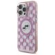 2. Karl Lagerfeld IML Monogram Karl & Choupette Head MagSafe-Hülle für iPhone 16 Pro – Rosa