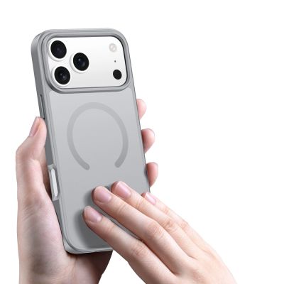 4. Dux Ducis Yind iPhone 17 Pro Hülle kompatibel mit MagSafe - Grau
