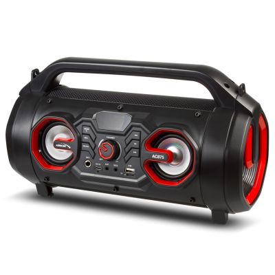 4. Audiocore tragbarer Lautsprecher Bazooka, Bluetooth 5.0, FM-Radio, Micro-SD-Kartensteckplatz, SDIPX4, 2000 mAh, AC875