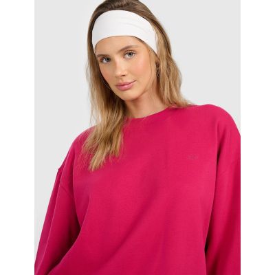 5. Offenes Sweatshirt ohne Kapuze 4F 4FRAW25TSWSF2777-53S