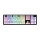 23. HATOR Skyfall Wireless 100 Gaming-Tastatur USB + RF Wireless + Bluetooth QWERTZ US Englisch Schwarz, Weiß