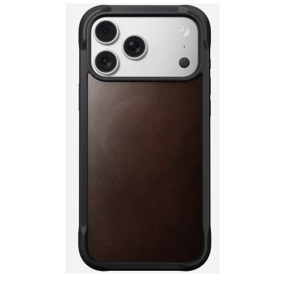 Nomad Robuste Lederhülle für 17,5 cm (6,9") Mobiltelefone, Braun