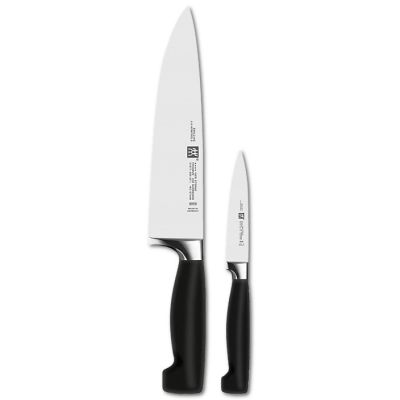 6. Set mit 2 ZWILLING Four Star Messern 35175-000-0