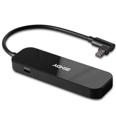 3. LINDY USB 3.2 Gen 1 Typ-C Hub mit 4 Anschlüssen