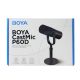 15. BOYA CastMic P60D Studio-Mikrofonständer mit Kabel (USB/XLR) – Schwarz
