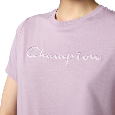 4. Champion SS Tee Damen Rosa 118382 VS100