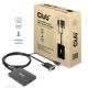 2. CLUB3D CAC-1720 Kabeladapter 0,6 m HDMI Typ A (Standard) VGA (D-Sub) + USB Schwarz