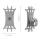 2. Rockbros LF436 Lenkerklemm-Handyhalterung – Grau